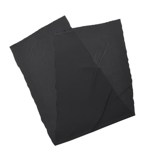 Pölytiivis kaiuttimen suojakansi - 1,7m x 0,5m - Musta