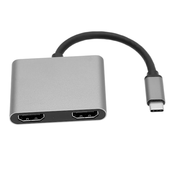 Dockingstation 4 i 1 Type‑C Konverter Multi‑Skærm Strømadapter Hub On‑Screen Enhed