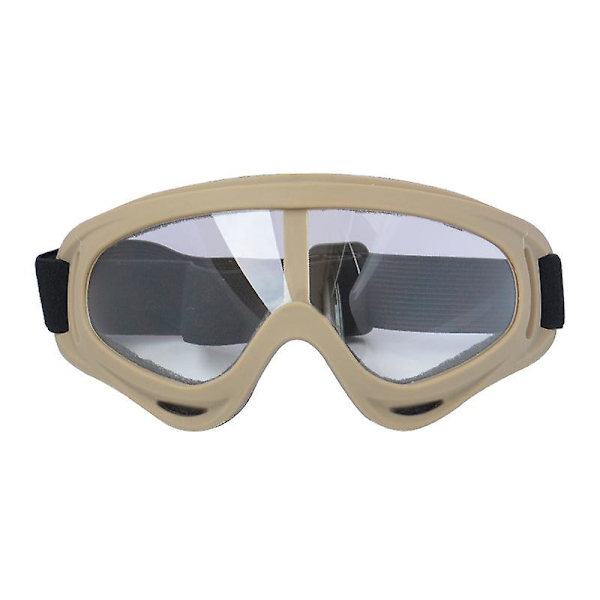 X400 Goggles Cross-country Motorsykkel Goggles Rød Ramme Farge Film Gul ramme gjennomsiktig film Yellow frame transparent film