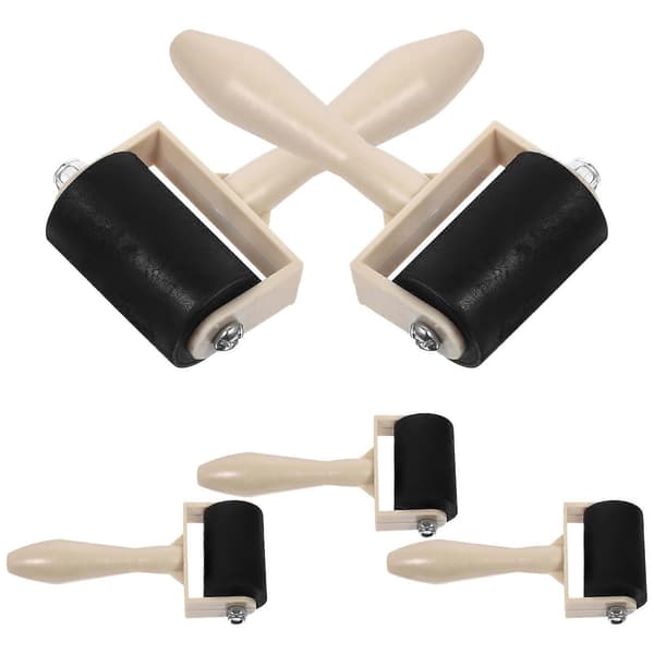 【BQ】5 st tryckrullar Praktisk tryckrulle Brayer trycklimstift