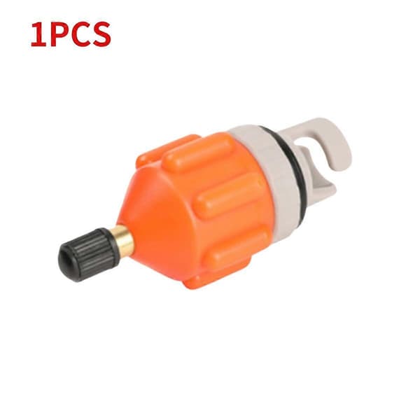 1-10 stk. luftventiladapter holdbar robåd kajak oppustelig pumpeadapter til SUP-board kajakdele tilbehør 1Pcs Orange