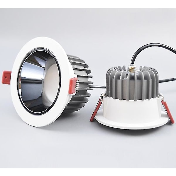 Badrum Infälld Spotlight Vattentät Led Badrumsbelysning 2 Styck 80mm