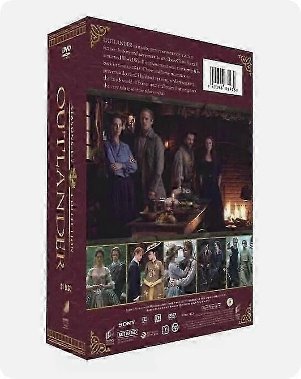 【BQ】DVD-samling Outlander sæson 1-7 31-disc engelsk version