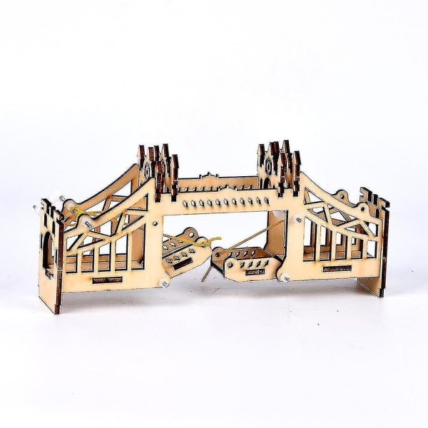 Hhcx-diy Bridge Intelligence Training Building Block Bridge Model Blocks Toys