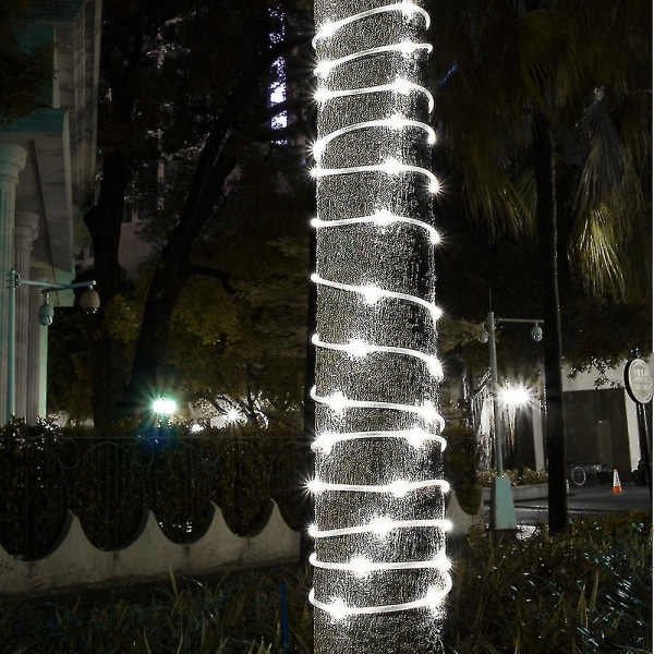 10m 100led Outdoor Fy String Rope Solar/