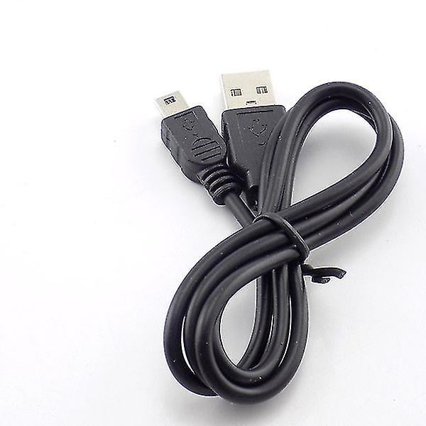 Mini USB 2.0 A uros ja mini 5 nastainen uros B-liitin Data Latauskaapeli Johdon sovitin Jatkolataus DC 5v linja johdot