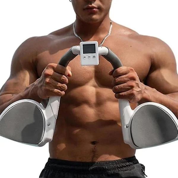 Planktrainers för magkärnor Styrketräning med timing LCD-skärm Plank Support Trainers Black