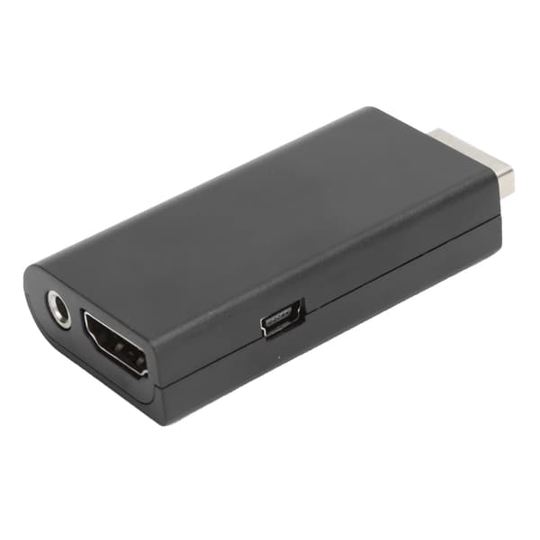 PS2 - HD Multimedia Interface -sovitinmuunnin 3,5 mm:n ääniliitännällä, musta