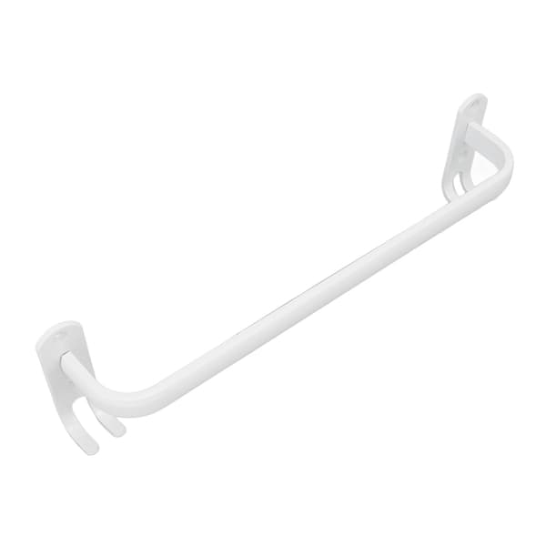 Multifunksjonell 304 Håndklestangholder i rustfritt stål Elegant hvit for bad og kjøkken