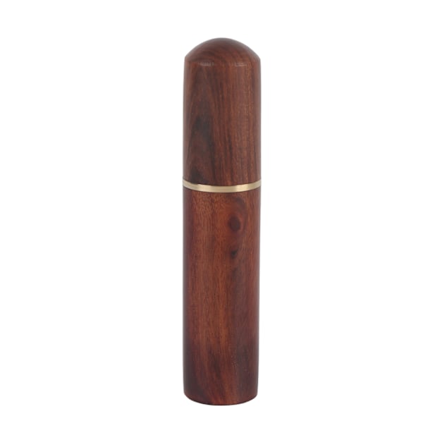 Elegant Bærbar Tannpirkerholder i Ebenholt og Palisander (High-End Design)