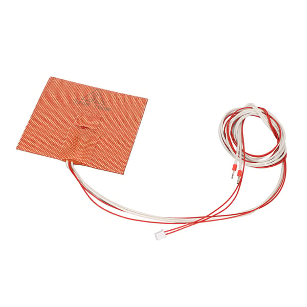Opvarmet silikonepude til 3D-printer - 100x100 mm, 220V, 100W