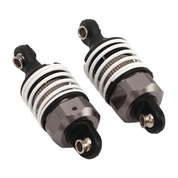 2 STK. Støddæmper i aluminiumslegering til ZD Racing 1/16 S16 EX16 Titaniumfarve