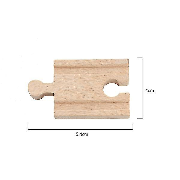 Hhcx-tbkjoys puiset junaradat rautatietarvikkeet Kaikenlaiset puuraidan eri komponentit opetuslelut 5.4CM Track C
