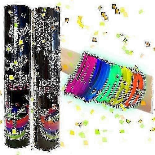 Lysande armband Glow Pack 100, 200, 500... Fluorescerande Pack - blå Green 1000 PCs