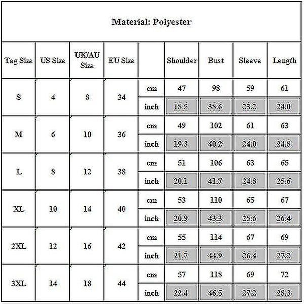 Joulu Naisten pitkähihainen T-paita Xmas Print Casual Loose Tops Pusero Grey M