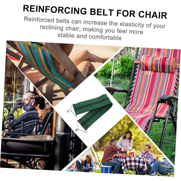 10 kpl lepotuolivahvistushihna Flex Belt Bungee -tuoli