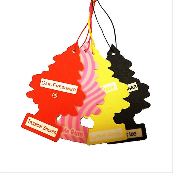 3 kpl Little Trees ilmanraikastin, uusi auton tuoksu Random Style