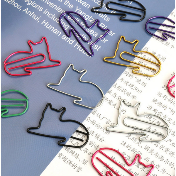 ny stil creative paper clip(Bone iron box (60PCS)),