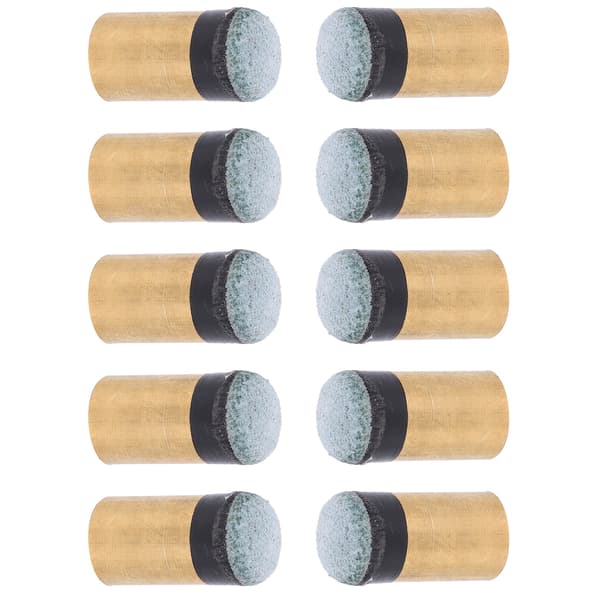 Pool Cue Erstatningsskrutupper 12MM 10 stk. Biljardballtilbehør