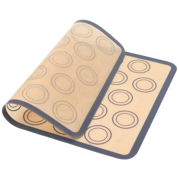 Silikone bageplade genanvendelig non-stick ovnmåtte varmebestandig bageudstyr 42x29,5 cm