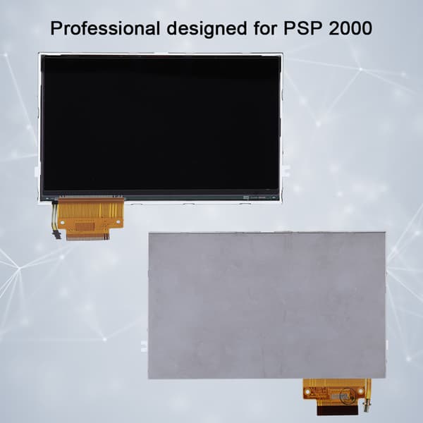 Taustavalaistu LCD-näyttö PSP 2000-2004 -konsolille