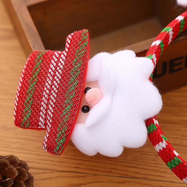 Christmas Ear Warmers Cartoon Plysch Santas Snowman Öronkåpor Elder Bear