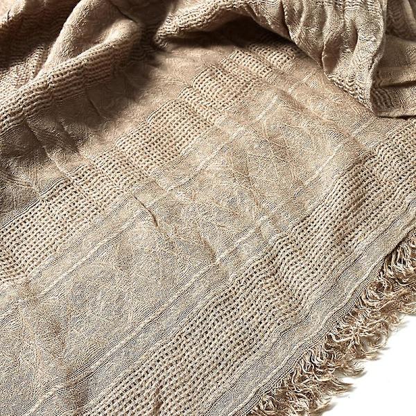 Men's winter jacquard British solid color shawl scarf C