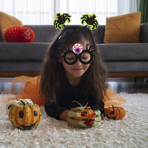 Halloween-tema dekorative brillerammer for en skummel stil YJ-05