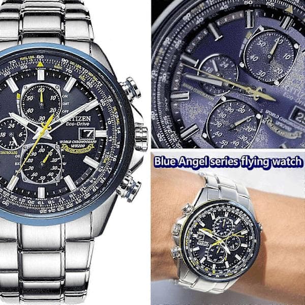 【BQ】Citizen Miesten kello Eco-drive Promaster Skyhawk At Blue Angels 45mm 2025 Musta black