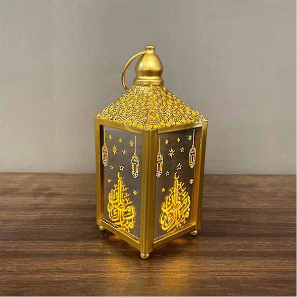 Ramadan Lantern Led hengende lanterner Ramadan dekorasjonslys