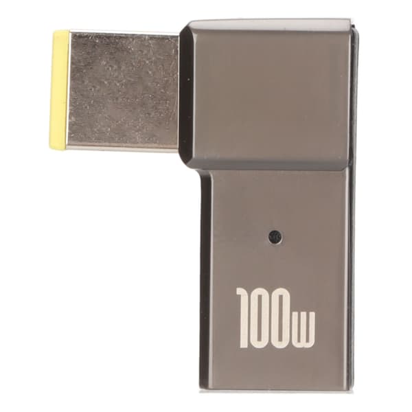 Lenovo Laptop USB C til Slim Tip Strømadapter - 100W 5A, PD Ladekonverter