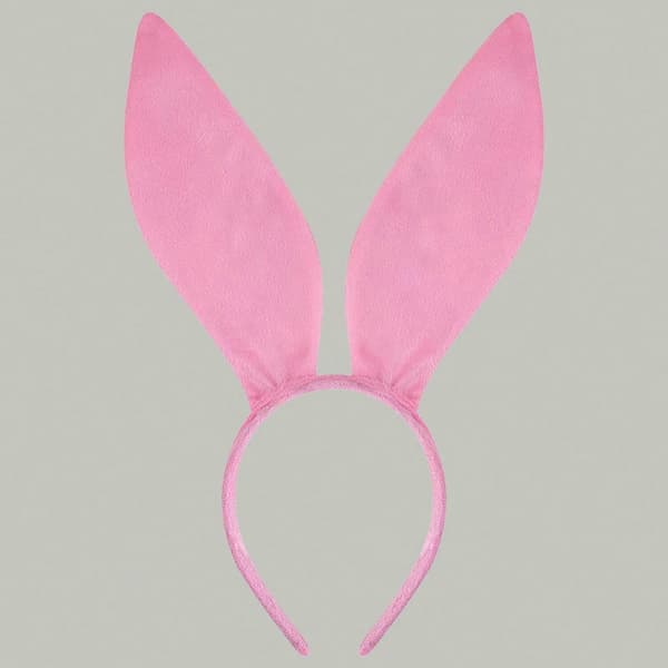 【BQ】Påskehare langøret hårbånd til cosplay og fødselsdagsfester rose red