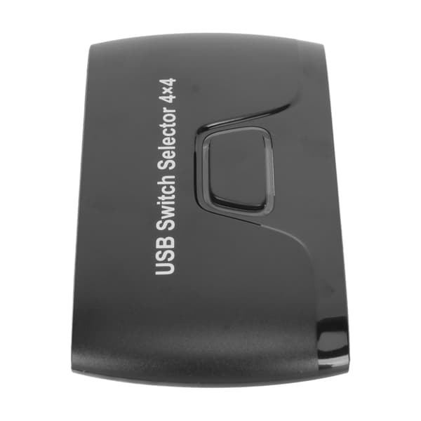 4 Port USB 2.0 Switch Selector 4 Computere Deler 4 USB-enheder USB KVM Switch til Tastatur Mus