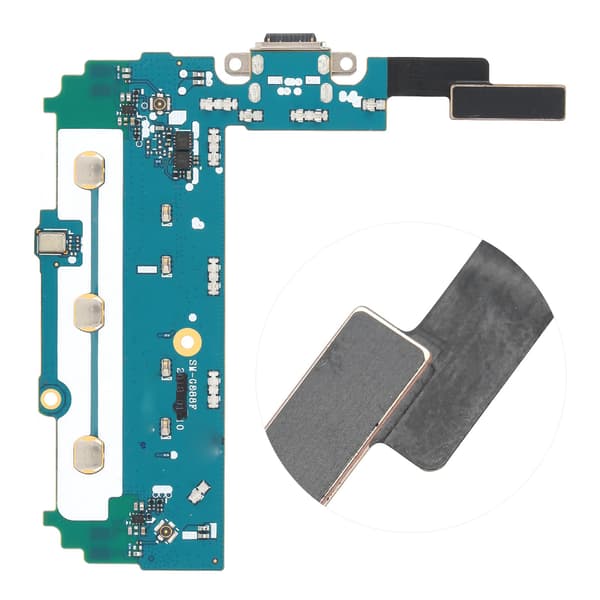 USB Opladningsinterface Hale Stik Fleksibel Flex Kabel Udskiftning Passer til Samsung G888F