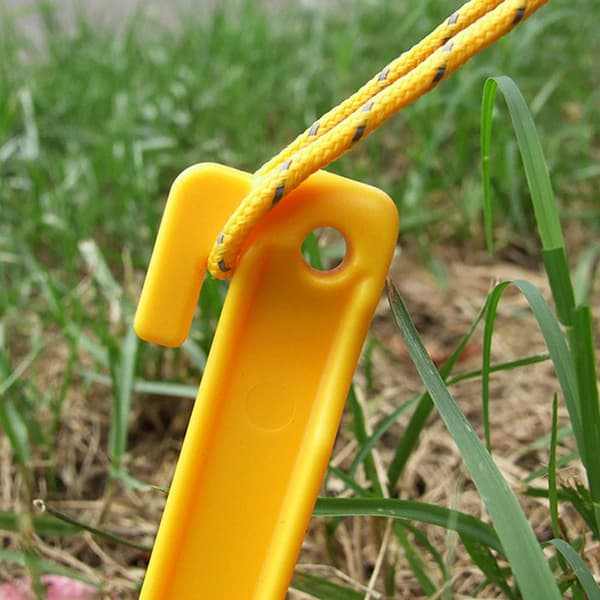 5 stk Slitesterke Nylon Teltplugger for Campingtilbehør