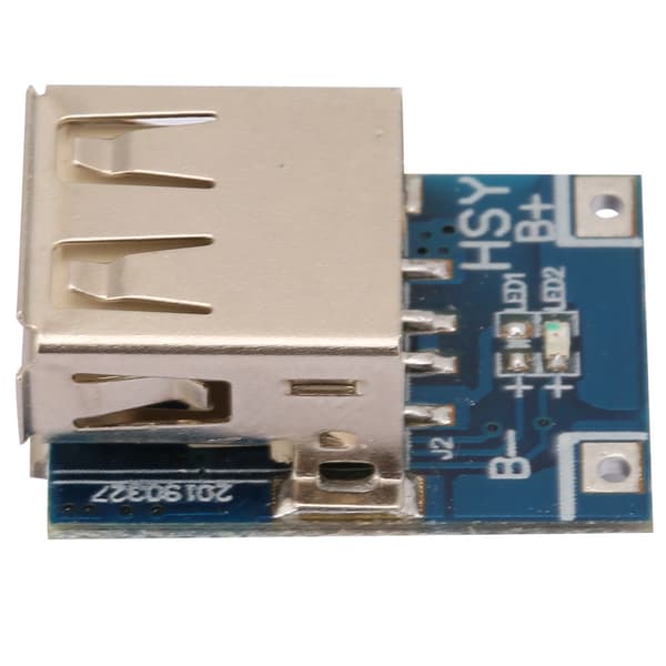 10st 5V 1A USB Batteriladdning Urladdningsskydd Kort Boost Spänningsmodul
