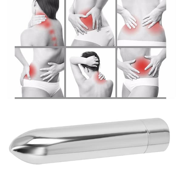 Mini Bærbar USB Opladning Kropsvibration Massage Vibrator Massager