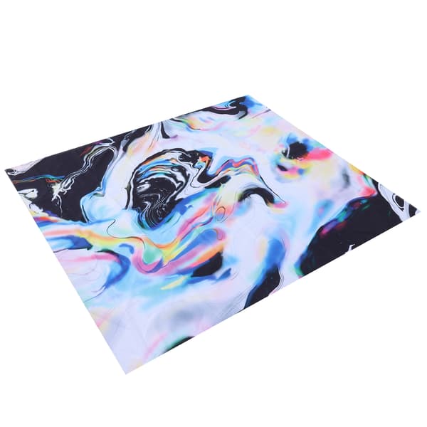 Polyester Gobeläng Väggbonad Matta Hem Sovrum Dörr Konst Dekoration 150x130cm