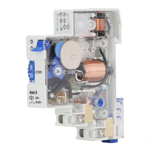 Mekanisk Timer 1-7min Tidsstyringskontakt 230V AC Timing Controller Lysvarmer