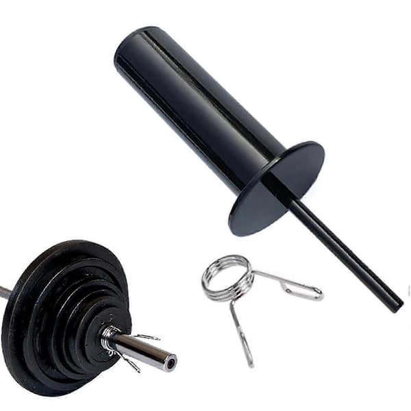 Gym Pin Extender, Vægtstangsforlænger 8mm, 10mm, Tilbehør til hjemmegym, Sort 10mm