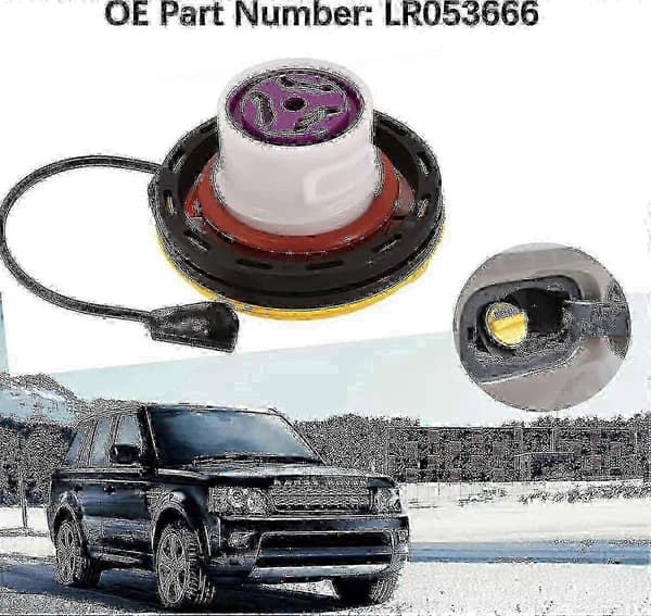 Brændstoftankdæksel til Range Rover Evoque, brændstofdæksel LR053666