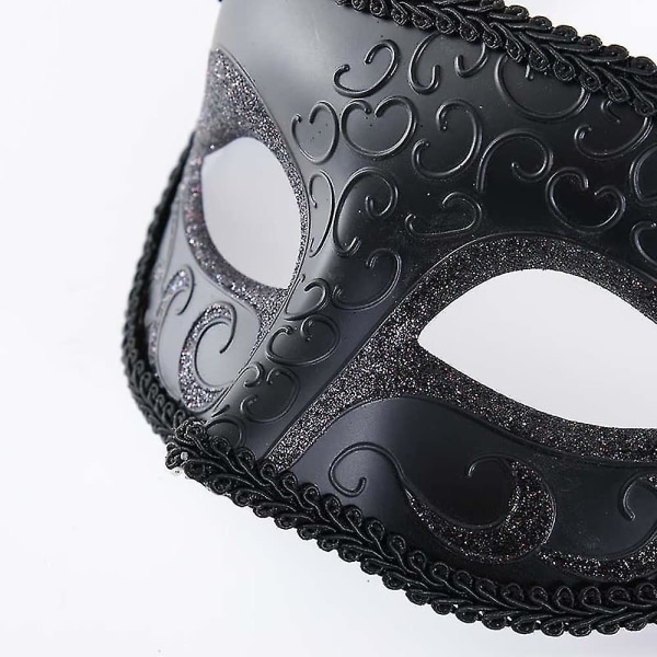 Shiny Rhinestone Masquerade Mask Par Combination Costume Mask