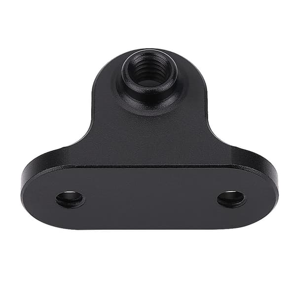 Cykelcomputer Metal Beslag Kamera Adapter Montering til Gopro (Sort)