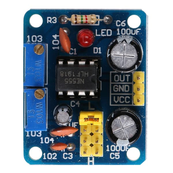 NE555 Pulsfrekvensgenerator Justerbar Duty Cycle Signalgenerator Board Module