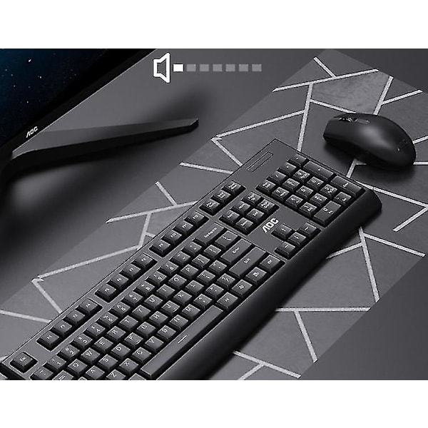 Trådlöst tangentbord och muskombination, 2,4 g Ergonomisk komp