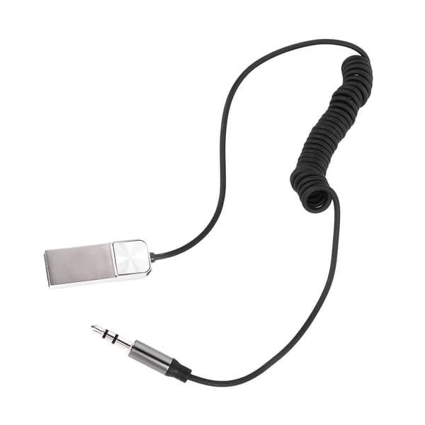Bluetooth 5.0 Bilmodtager Trådløs Lydadapter 3.5mm Jack Hurtig Parring Stabil Forbindelse Bærbar til Hjem og Køretøj
