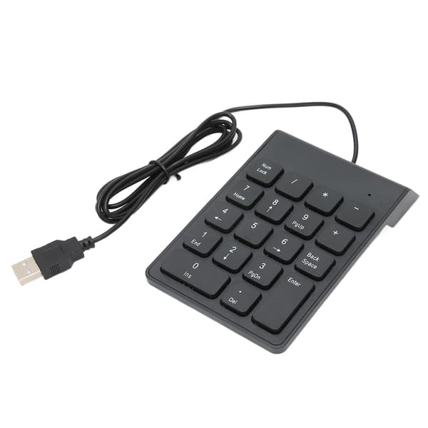 USB Mini 18 tangenter Numerisk platta för stationära bärbara datorer