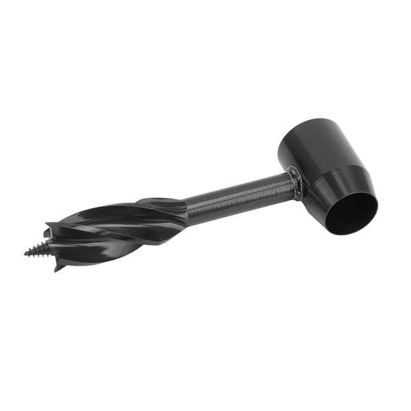 Bor Drill Bit Multifunksjonell Karbonstål Høy Hardhet Trebearbeiding Hånd Drill Bit for Tre Svart