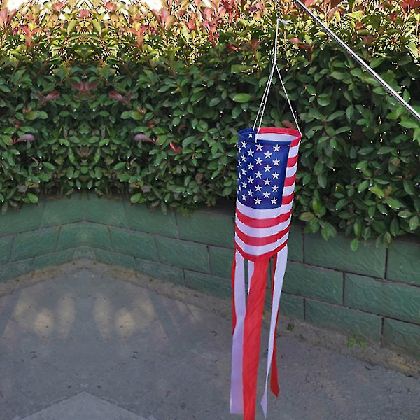 American Flag Strumpor (set med 2) Utomhushängande uteplats utomhus