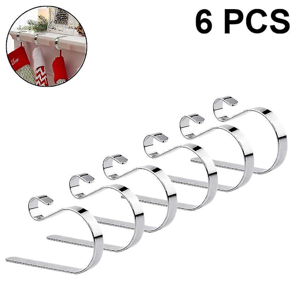 Strumphängare för mantel set om 6
